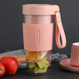 Kannettava Juice Mixer Muki Pinkki