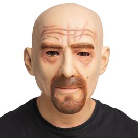 Lateksinaamio Kalju Mies Parralla