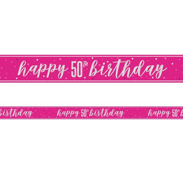 Happy 50th Birthday Kunnianauha Vaaleanpunainen & Hopea