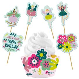 Cupcake Setti Fabulous Fairy 12 kpl