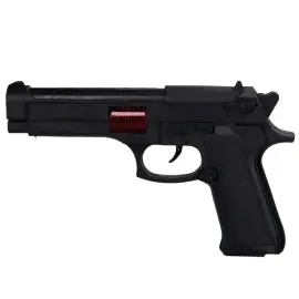 Musta Leikkipistooli 25 cm