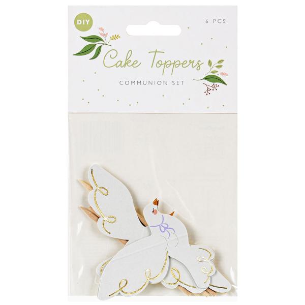 Cupcake Toppers Kyyhkyt