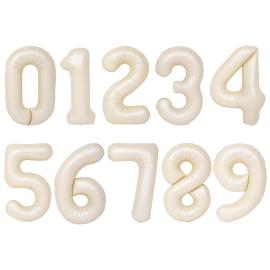 Numeroilmapallo Viisi Satiini Kerma 46x80,5 cm