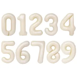 Numeroilmapallo Satiini Kerma 86 cm