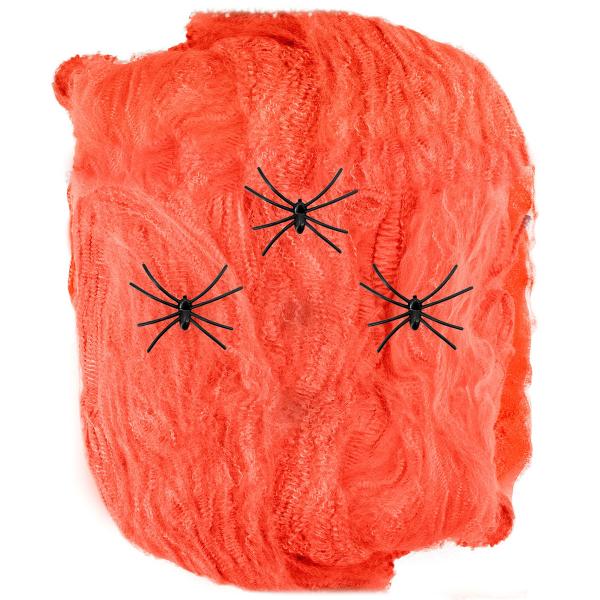 Oranssi Hämähäkinverkko Hämähäkeillä 50g