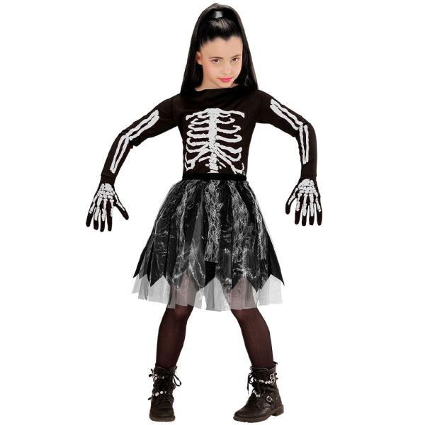 Halloween Verkkokangas Hame Lapset