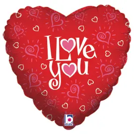 I Love You Folioilmapallo