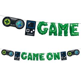 Ilmapallo Banderolli Game On