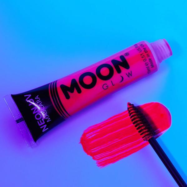 Moon Glow Neon UV Ripsiväri Intensiivinen Punainen