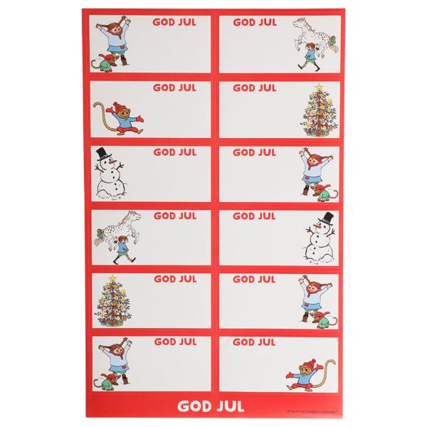 Joululaput Peppi Pitkätossu 60 kpl