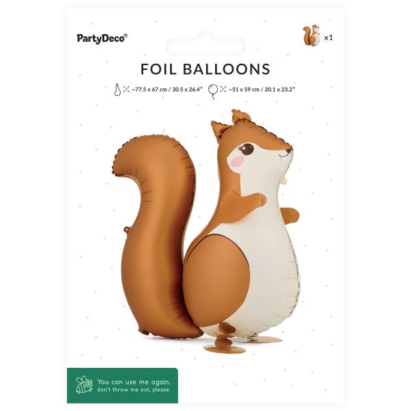 Folioilmapallo Orava Airwalker 51 x 59 cm