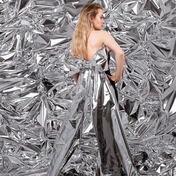 Koristefolio Metallinen Kulta/Hopea