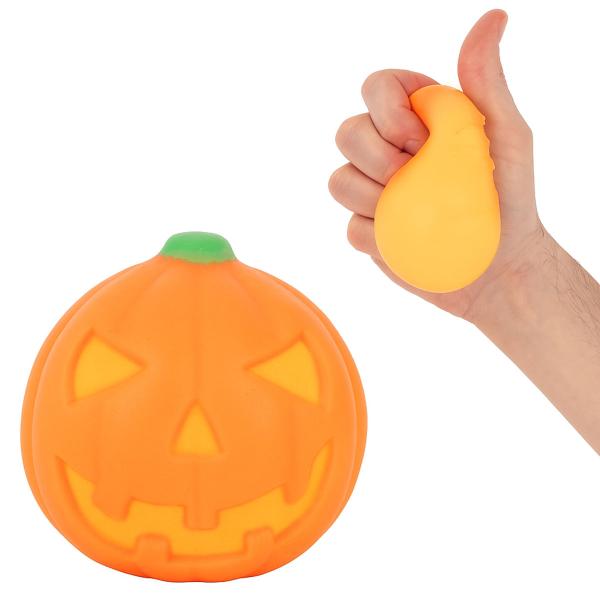 Puristuslelu Halloween-kurpitsa