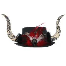 Voodo Hattu Sarvilla Musta