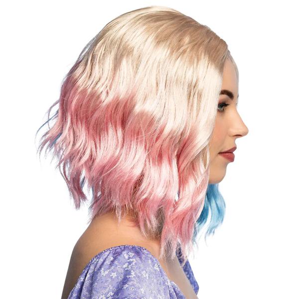 Kolmivärinen Aaltoileva Peruukki