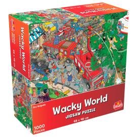 Wacky World Palokunta Palapeli 1000p