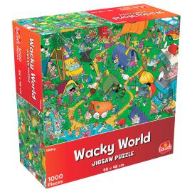 Wacky World Telttailu Palapeli 1000p