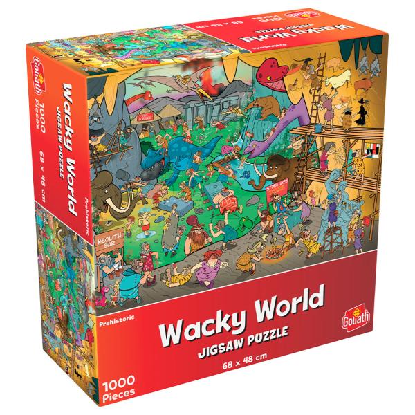Wacky World Esihistoriallinen Palapeli 1000p