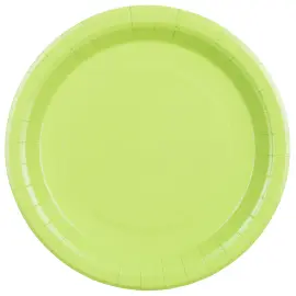 Pahvilautaset Limenvihre&auml; 23 cm 6 kpl