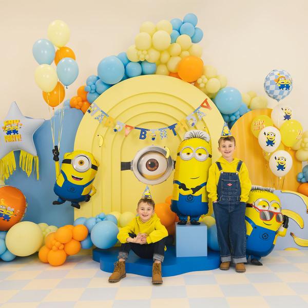 Minions Pyöreä Folioilmapallo 35 cm