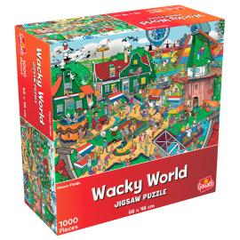 Wacky World Hollannin Kukkakedot Palapeli 1000p