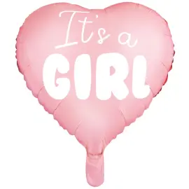 It's a Girl Sydänilmapallo
