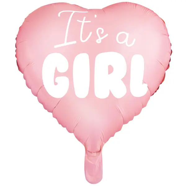 It's a Girl Sydänilmapallo