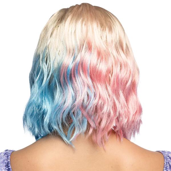 Kolmivärinen Aaltoileva Peruukki
