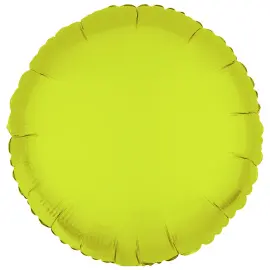 Py&ouml;re&auml; Folioilmapallo Neonkeltainen