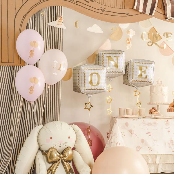 Folioilmapallot One-kuutiot 3 kpl