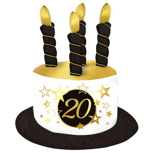 Syntymäpäivähattu 20 vuotta