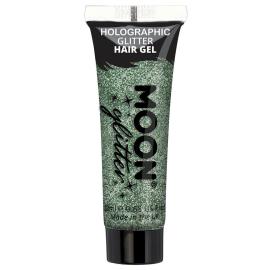 Moon Glitter Holografinen Glitter Hiusgeeli Vihreä