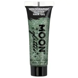 Moon Glitter Holografinen Glitter Hiusgeeli Vihre&auml;