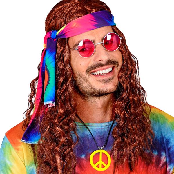 Neon Keltainen Hippie Kaulakoru