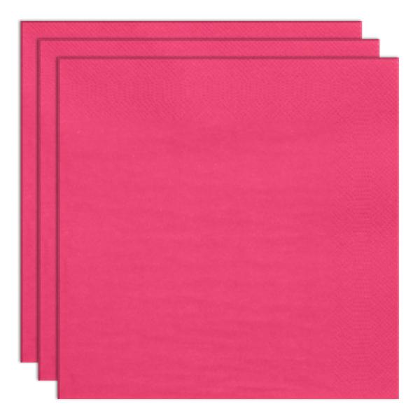 Servetit Kirkas Pinkki 24cm 20 kpl