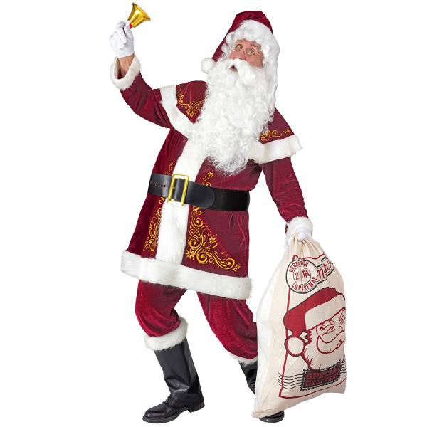 Joulupukin Asu Tummanpunainen
