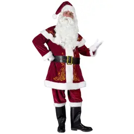 Joulupukin Asu Tummanpunainen 2XL/3XL