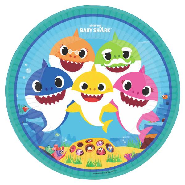 Baby Shark Syntymäpäiväsetti