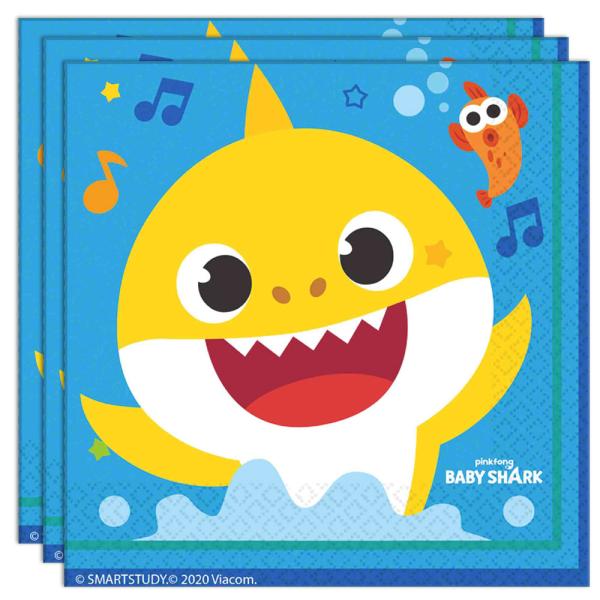 Baby Shark Syntymäpäiväsetti