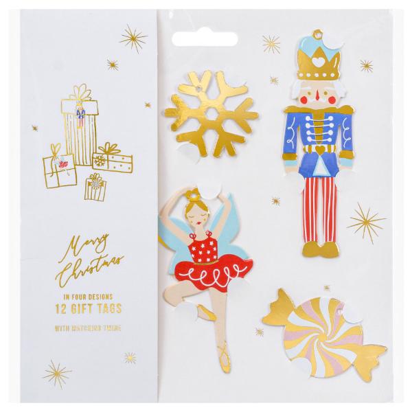 Lahjaetiketit Nutcracker Mix