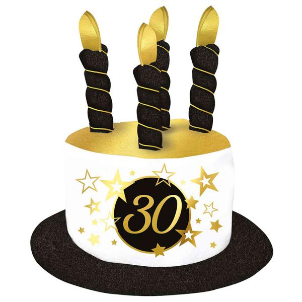 Syntymäpäivähattu 30 vuotta