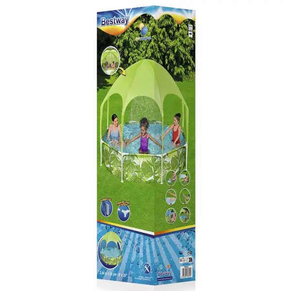 Perheen Uima-allas Splash-in-Shade Viidakko
