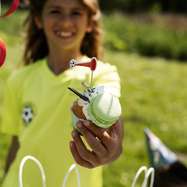 Cupcake Setti Jalkapallojuhlat 12 kpl