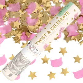 Konfettitykki Kissat ja T&auml;hdet 20 cm