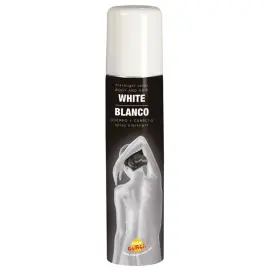 Hius- ja Vartaloväri Spray Valkoinen