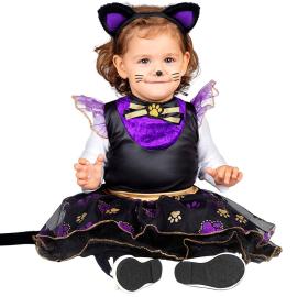 Violetti Kissa Naamiaisasu Vauva