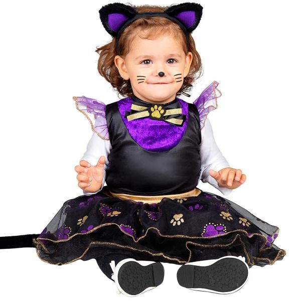 Violetti Kissa Naamiaisasu Vauva