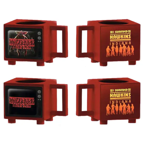 Lämmöstä Muuttuva Muki Stranger Things Retro-TV