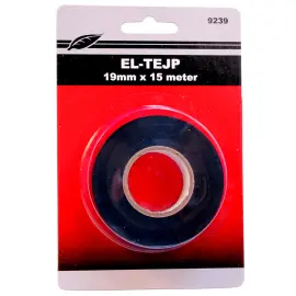 S&auml;hk&ouml;teippirulla Musta 15 m