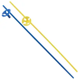 Ilmapallokepit Keltainen/Sininen 10 kpl